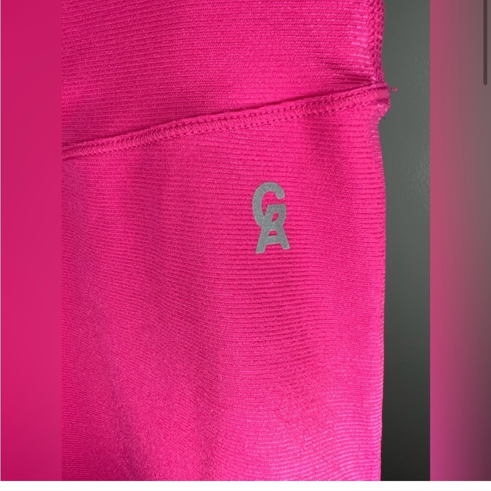Good American Bright Pink Bike Shorts Size 2 - Picture 3 of 6